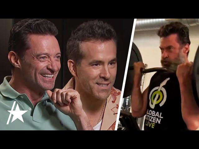 Ryan Reynolds Calls Hugh Jackman's 'Deadpool & Wolverine' Training 'REMARKABLE'