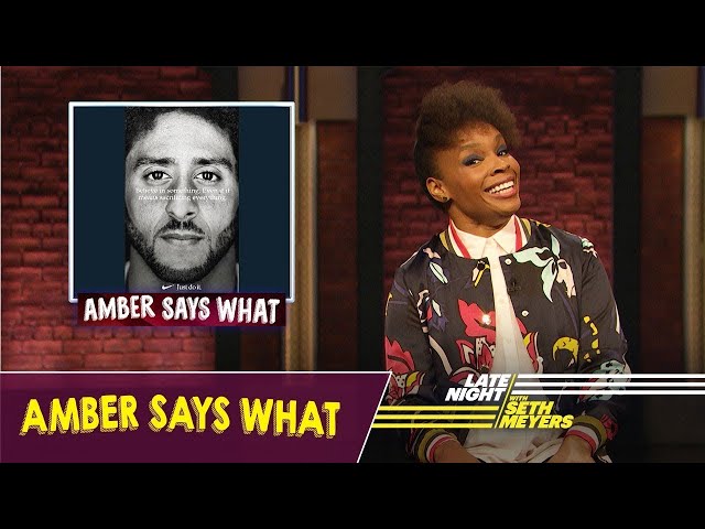 Amber Says What: Nike's Colin Kaepernick Ad, Aretha Franklin's Funeral