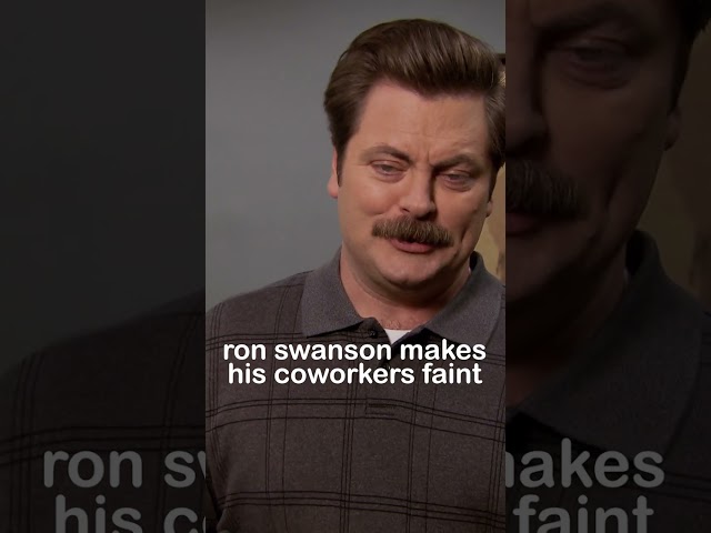 ron swanson pulls out his tooth?! | Parks and Recreation | #Shorts | Comedy Bites
