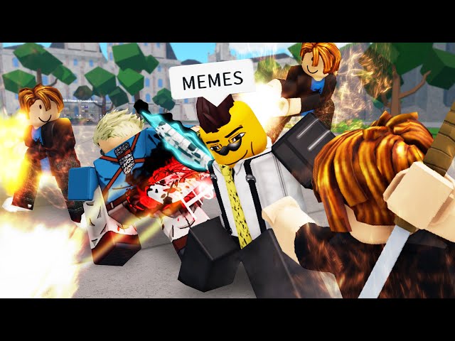 ROBLOX Ultimate Battlegrounds Funny Moments (MEMES) 🏆