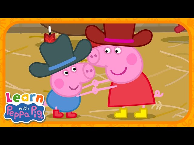 Learn How To Dance With Peppa Pig! 💃 Educational Videos for Kids 📚 Learn With Peppa Pig