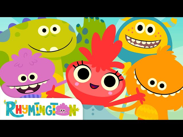 Welcome! Come on down to Rhymington Square! | Kids Monster Cartoon