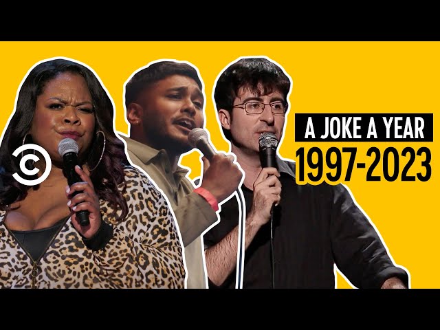 “Don’t Deny Your Age, Defy It.” – A Joke a Year Stand-Up Compilation