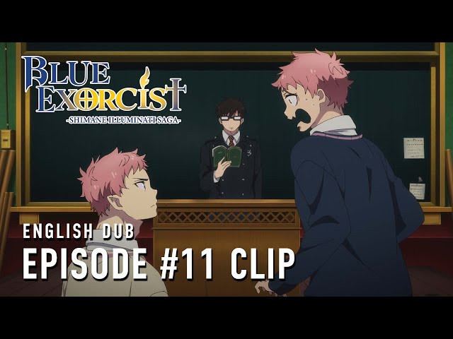 Blue Exorcist -Shimane Illuminati Saga-  |  Episode 11 English Dub Clip