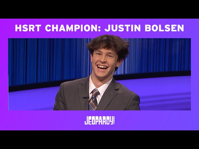 Justin Bolsen | Winners Circle | JEOPARDY!