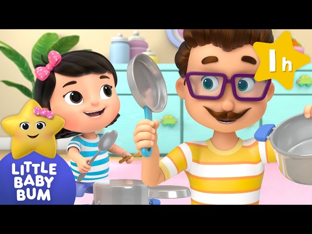 Learn Instruments with Mia! ⭐ LittleBabyBum Nursery Rhymes - One Hour of Baby Songs