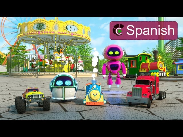 Numbers, Shapes, Colors (SPANISH) - Aprende números, formas y colores en el parque de atracciones