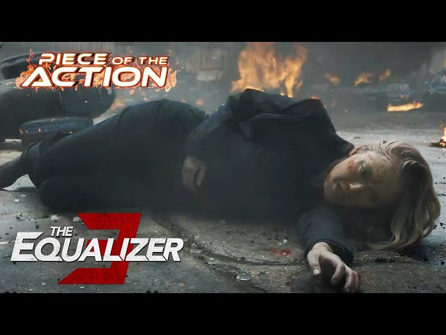The Equalizer 3 | Emma Is Caught In A Bomb Explosion (ft. Dakota Fanning)