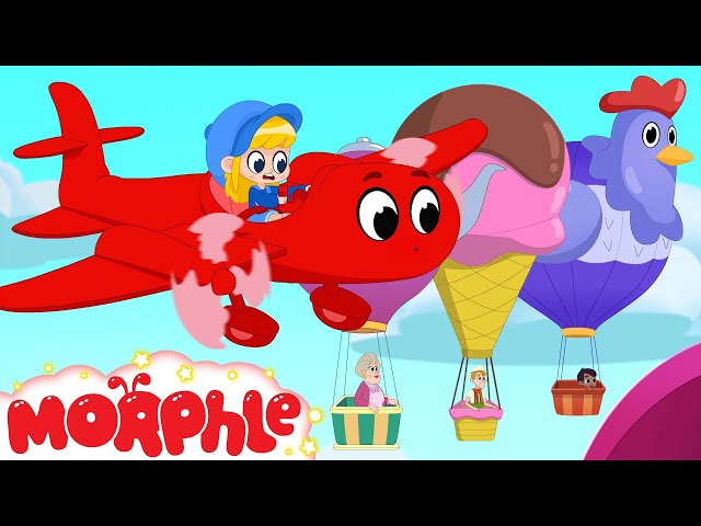 Mila and Morphle's Air Balloon Race - Cartoons for Kids | My Magic Pet Morphle