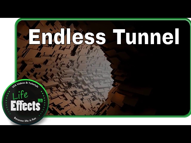 Seamless Loop "The Tunnel" with Trapcode Tao | Free Download