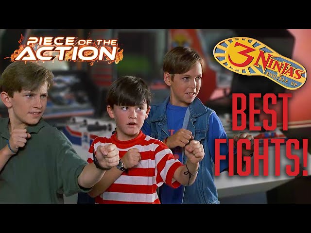 The Best Fights Of 3 Ninjas Knuckle Up | Piece Of The Action