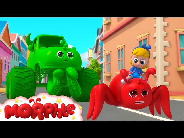 The Giant Spider Monster Truck - Kids Adventures and Cartoons | Mila and Morphle