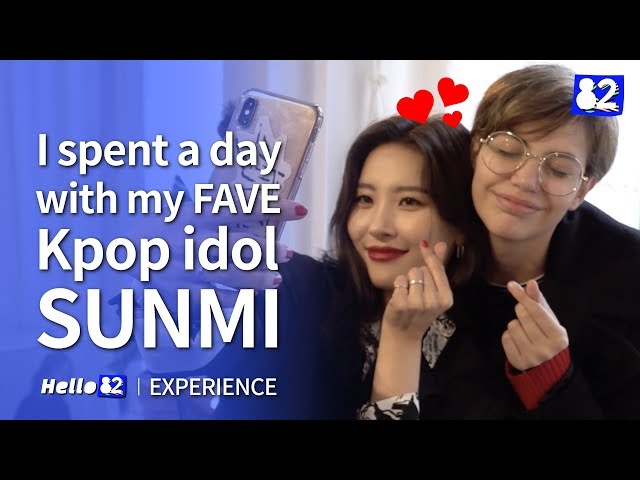 I SPENT A DAY WITH MY FAVE KPOP IDOL SUNMI (선미) [RUS/TUR/THA/VNM/IDN/CHN/ARB/FRA/DEU sub]