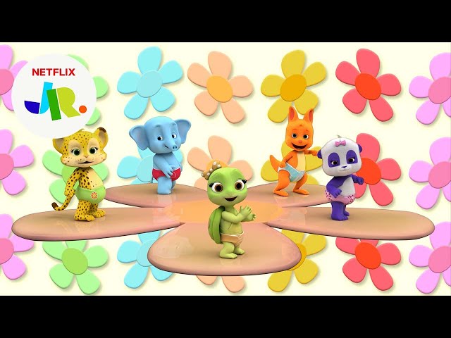 'Tilly's Pattern Dance' Song for Kids 🐢 Word Party Presents: Math! | Netflix Jr