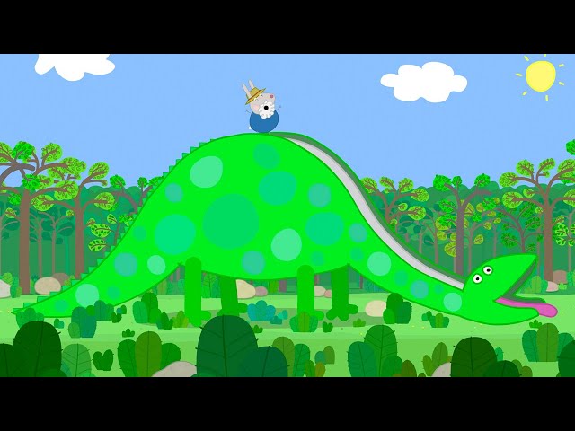 The SUPER LONG Dino Slide! 🦕 | Peppa Pig Official Full Episodes