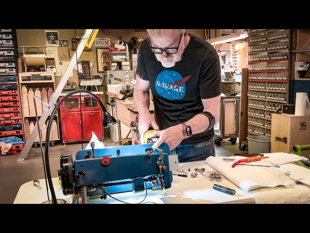 Adam Savage Voids the Warranty of His Sewing Machine!