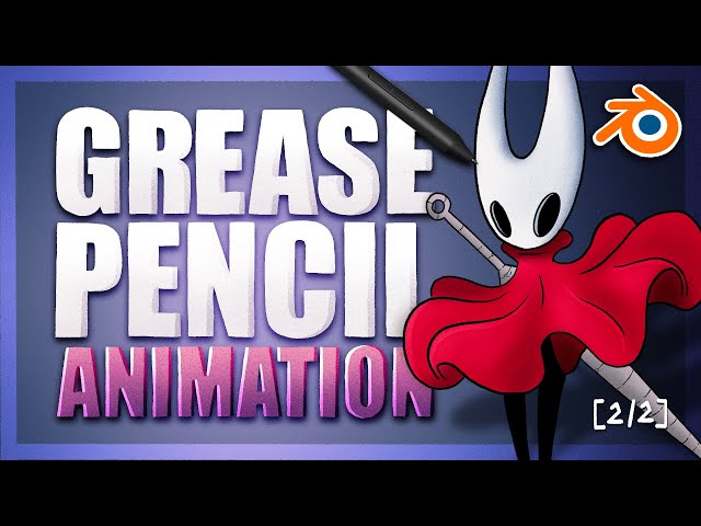 Crash Course: 2D Grease Pencil Animation in Blender [2/2]