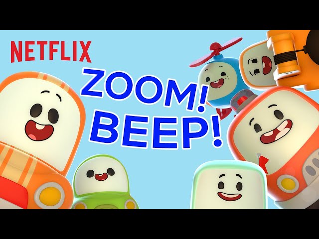 Cars & Vehicles Song for Kids 🏎️ Zoom! Beep! | Netflix Jr. Jams