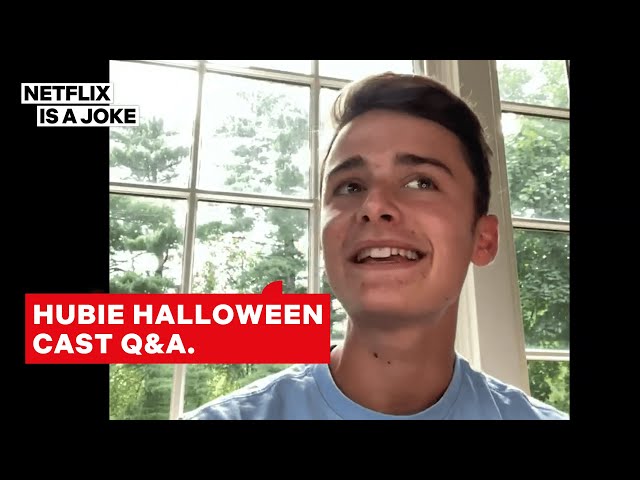 Adam Sandler, Noah Schnapp & Hubie Halloween Cast Answer Your Questions | Netflix Is A Joke