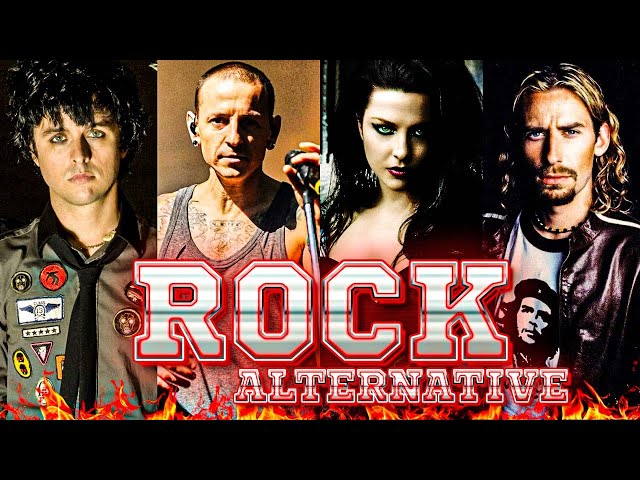 Alternative rock in 2000s💥Linkin Park, Coldplay, Muse, The Cranberries, Disturbed, Oasis, Blink-182