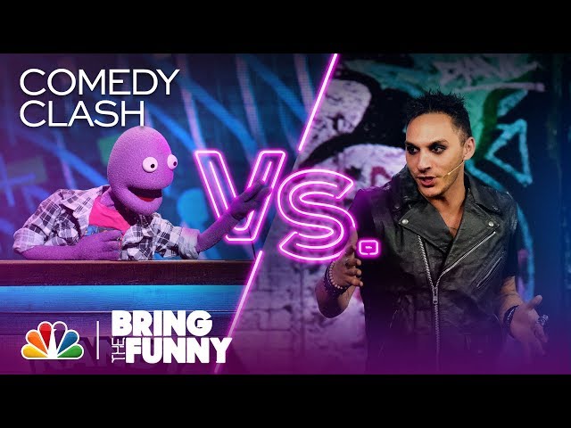 Magician Jarred Fell vs. Puppet Randy Feltface - Bring The Funny (Comedy Clash)