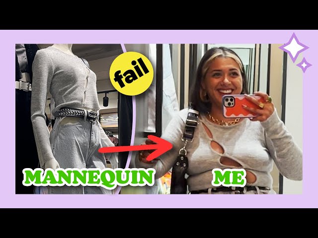 We Tried Outfits Straight From The Mannequin