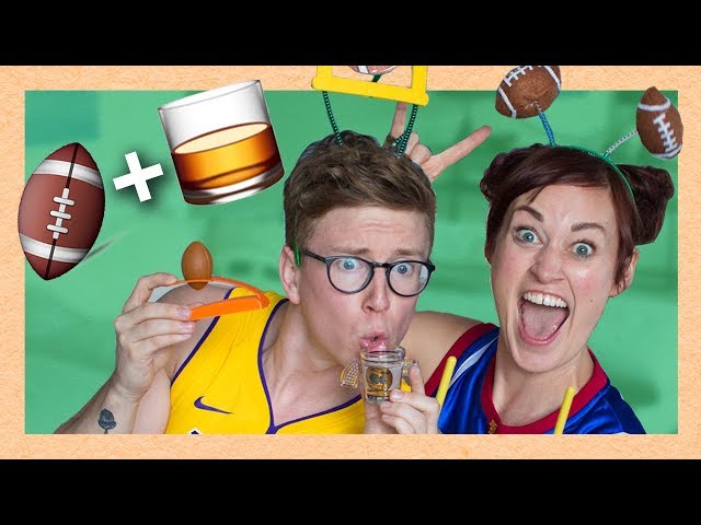 super bowl drinking game (ft. Mamrie Hart)