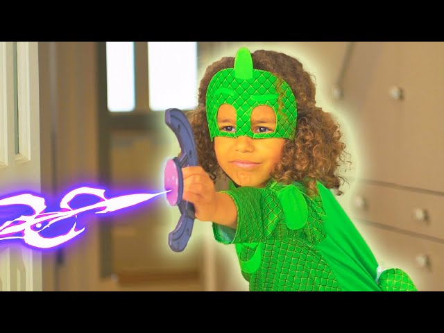PJ Masks in Real Life ⚡ Gekko To The Rescue! ⚡  PJ Masks Official