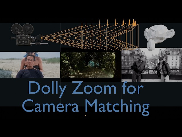 Dolly Zoom in Blender, Match Cameras with Ease