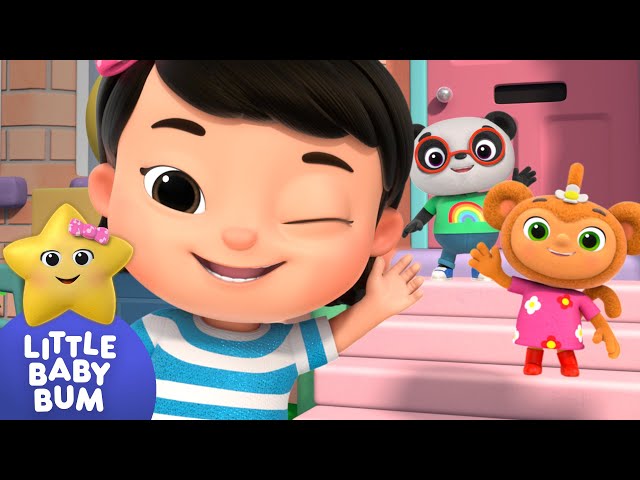 This is the Way We Say Hello⭐ Mia's Learning Time! Little Baby Bum - Nursery Rhymes for Babies | LBB