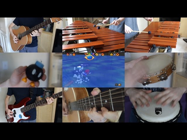 Dire, Dire Docks Guitar/Marimba Cover - Super Mario 64