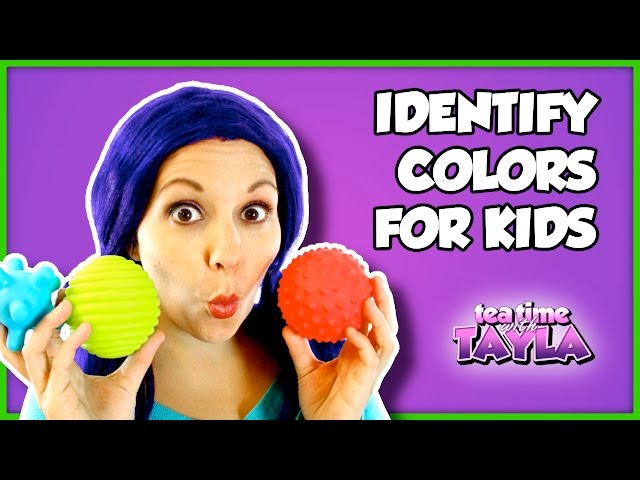 Identify Colors for Kids | Learn Colors Game with Tea Time with Tayla
