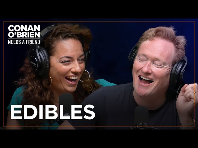 Sona Prescribes Conan An Edible | Conan O'Brien Needs A Friend