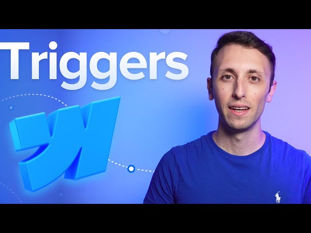 Page and Element Triggers in Webflow