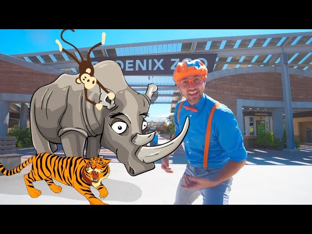 Blippi Visits a Zoo (Phoenix Zoo) | Blippi Full Episodes | Fun Animals for Children | Blippi Toys