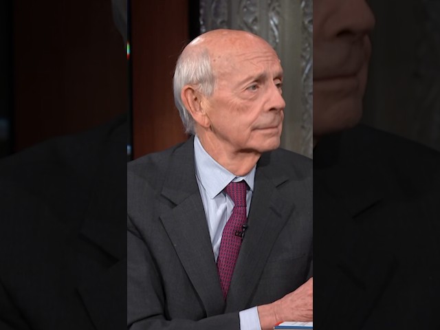 Do former Presidents have absolute immunity? Justice Stephen Breyer weighs in. #shorts