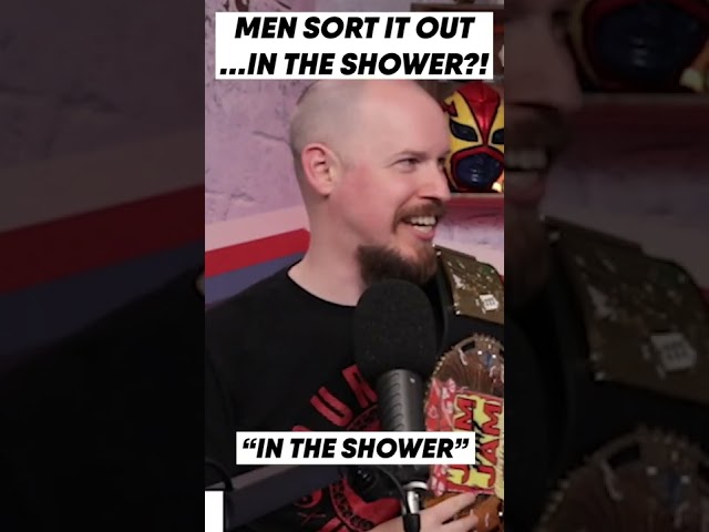 The Undertaker's Weird Shower Comments! Men Handled Things... In The Shower?! #shorts