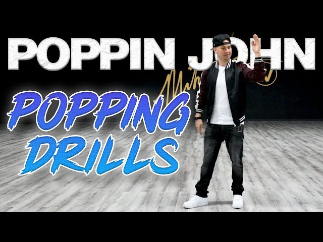 Popping Drills (Dance Moves Tutorials) Poppin John | MihranTV (@MIHRANKSTUDIOS)