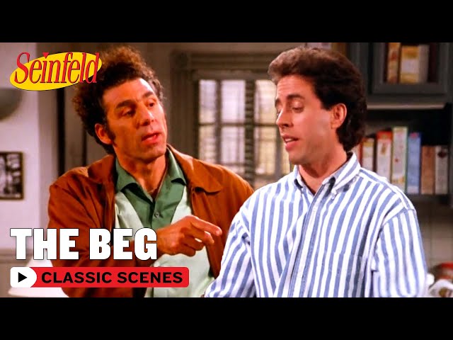 Kramer Makes Jerry Beg For It | The Parking Space | Seinfeld
