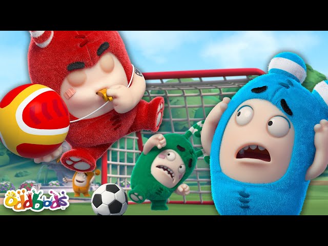 Just for Kicks - Lulu's Goal Glitch Mayhem! | Oddbods Full Episode | Funny Cartoons for Kids