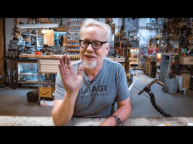 How Adam Savage Tackles a Project He Has NO Experience With