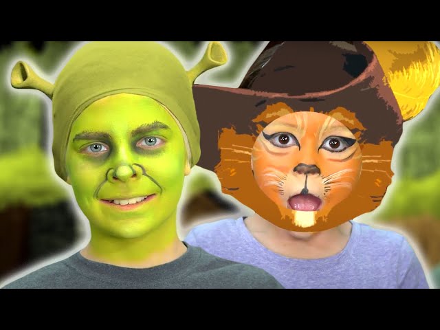 Shrek Face Paint | Shrek Characters | Funtastic TV