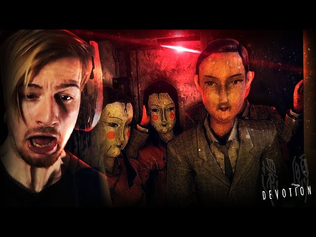 WHY ARE THEY LOOKING AT ME LIKE THAT.. || Devotion (Taiwanese Horror Game)