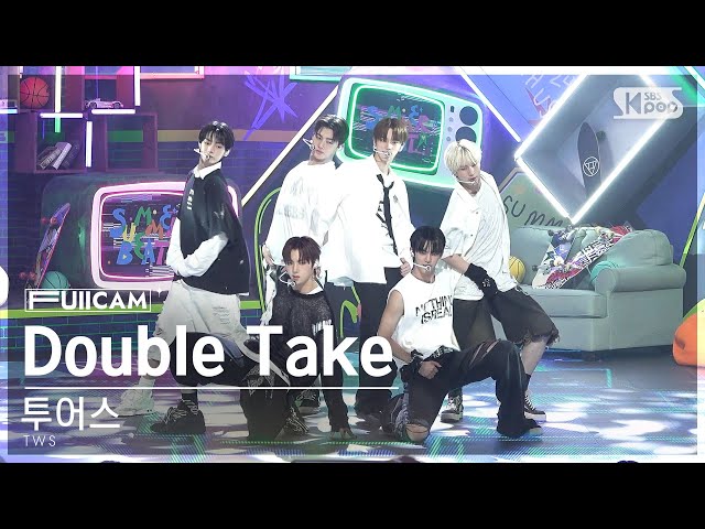[안방1열 풀캠4K] 투어스 'Double Take' (TWS FullCam)│@SBS Inkigayo 240630