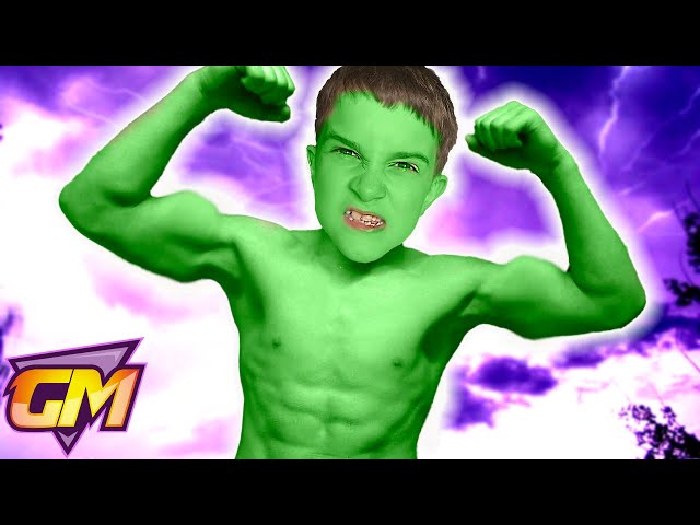 Crazy Kid Turns Into Hulk! Videos de Hulk