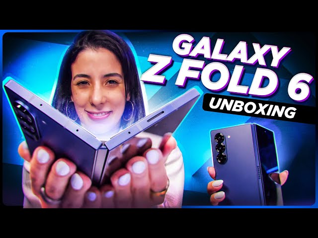 Galaxy Z Fold6: Unboxing e Hands On!