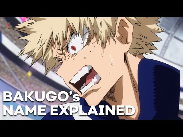 Why BAKUGO's Name is a Perfect Fit | Anime Names Explained
