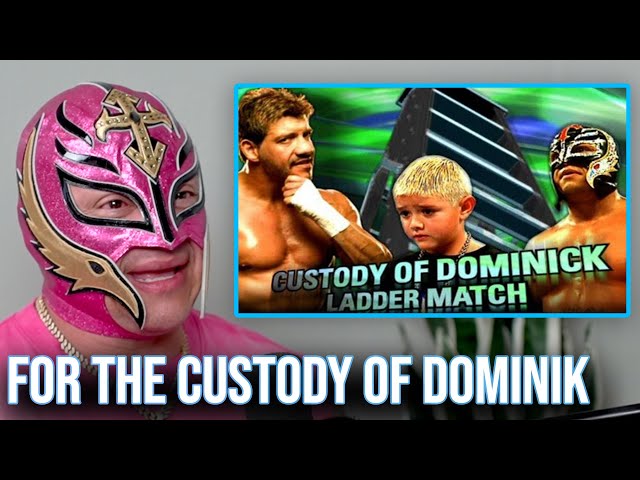 Rey Mysterio On The Custody Of Dominik Ladder Match