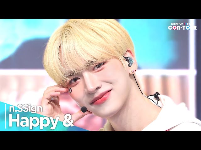 [Simply K-Pop CON-TOUR] n.SSign(엔싸인) - 'Happy &' _ Ep.602 | [4K]