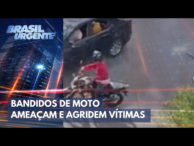 'Gangue das Motos' age com violência durante assaltos | Brasil Urgente
